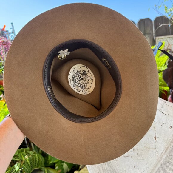 Pre-owned Akubra Fur Felt Western Hat Australia - Picture 8 of 12